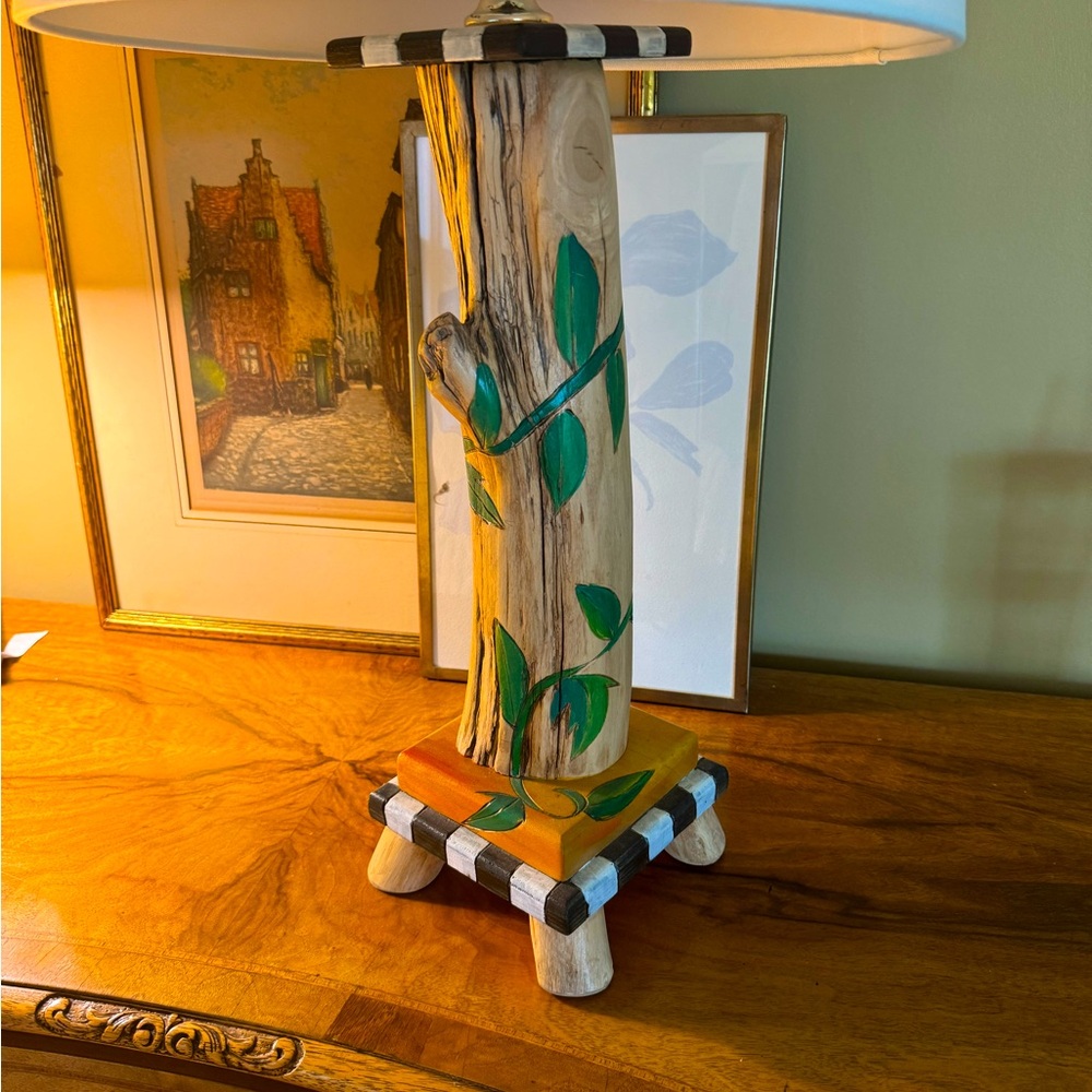 Sticks Handmade lamp base. Custom made Sticks by Sarah Grant. No lampshade incl